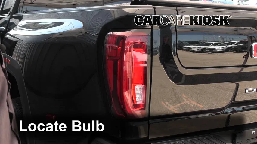 2021 GMC Sierra 3500 HD Denali 6.6L V8 Turbo Diesel Luces Luz de reversa (reemplazar foco)